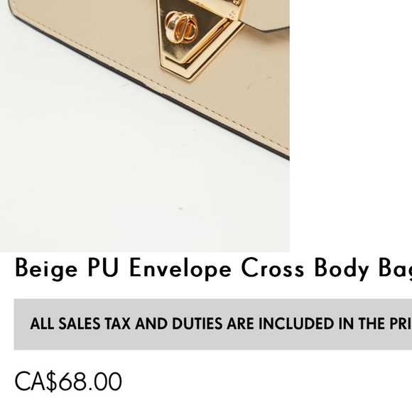 Small beige purse - Picture 2 of 7